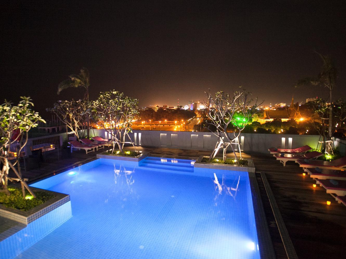The Frangipani Royal Palace Hotel Phnom Penh Dış mekan fotoğraf