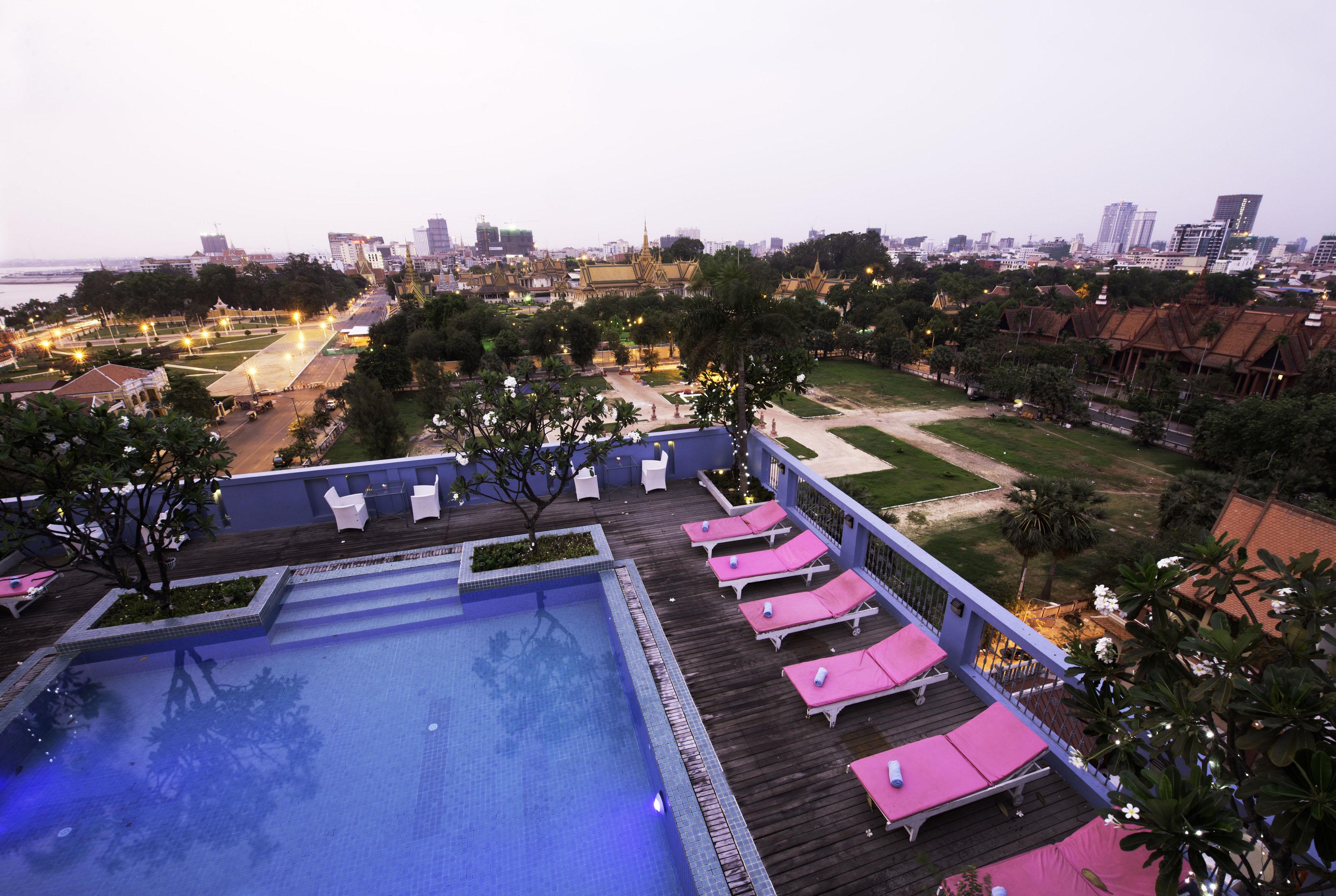 The Frangipani Royal Palace Hotel Phnom Penh Dış mekan fotoğraf